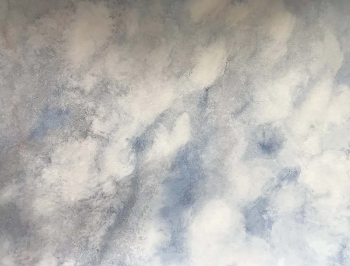 Himmelsflut — Himmel und Wolken in Aquarell und Pastell von Ruth Seifert